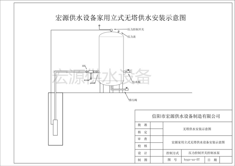 無(wú)塔供水器怎么安裝？